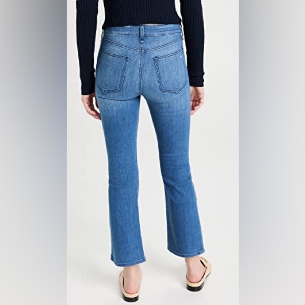 • Rag & Bone • Nina High Rise Ankle Flare Jeans Gravel - Picture 3 of 10
